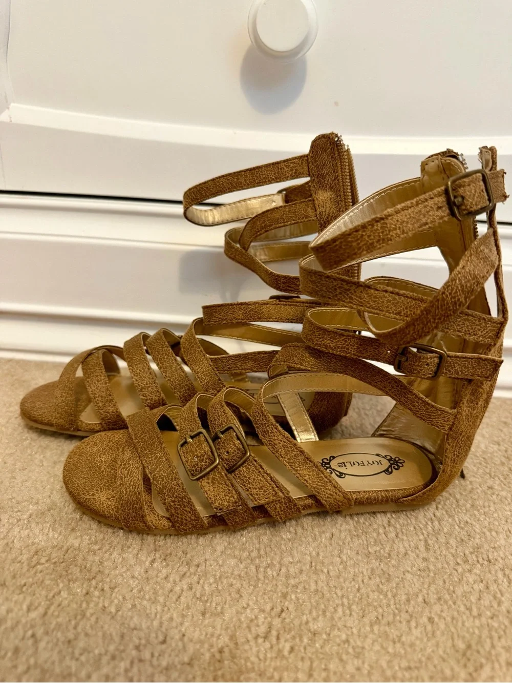Joyfolie gladiator Sandals